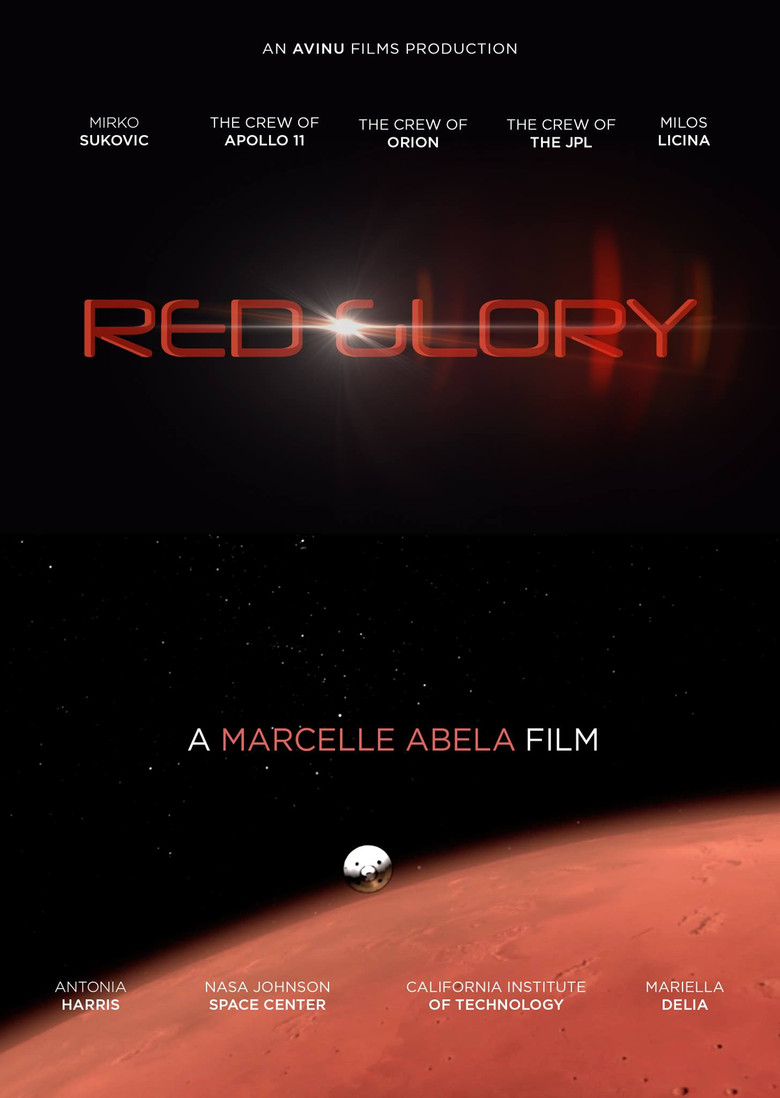 Red Glory poster background