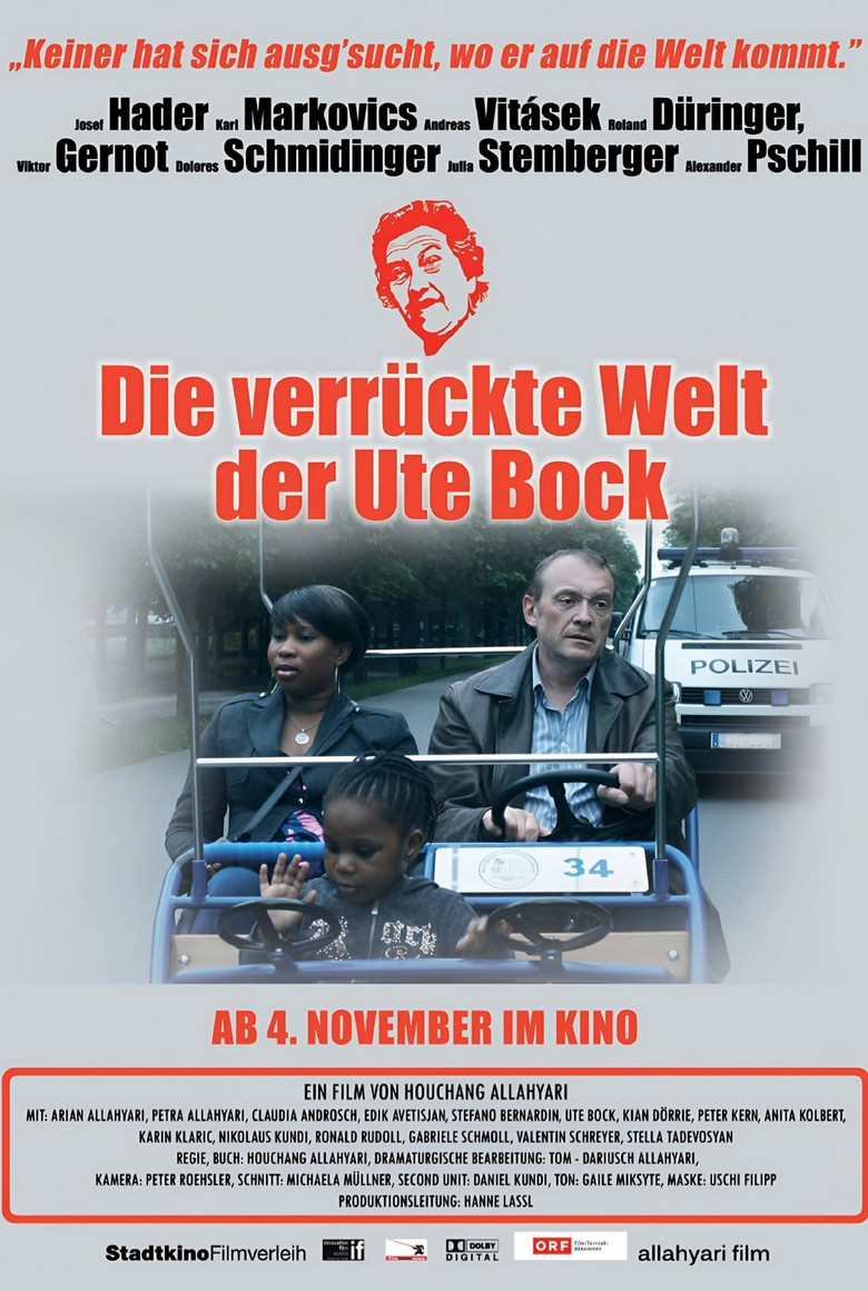 Die verrückte Welt der Ute Bock poster background