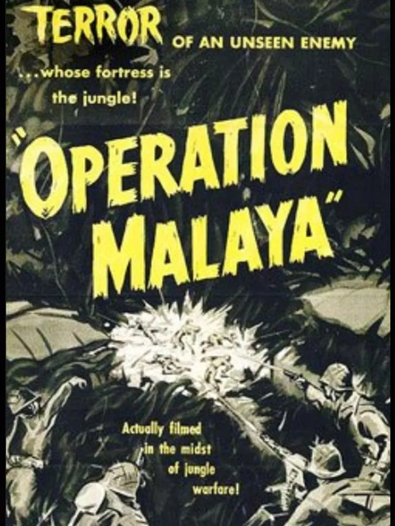 Operation Malaya poster background