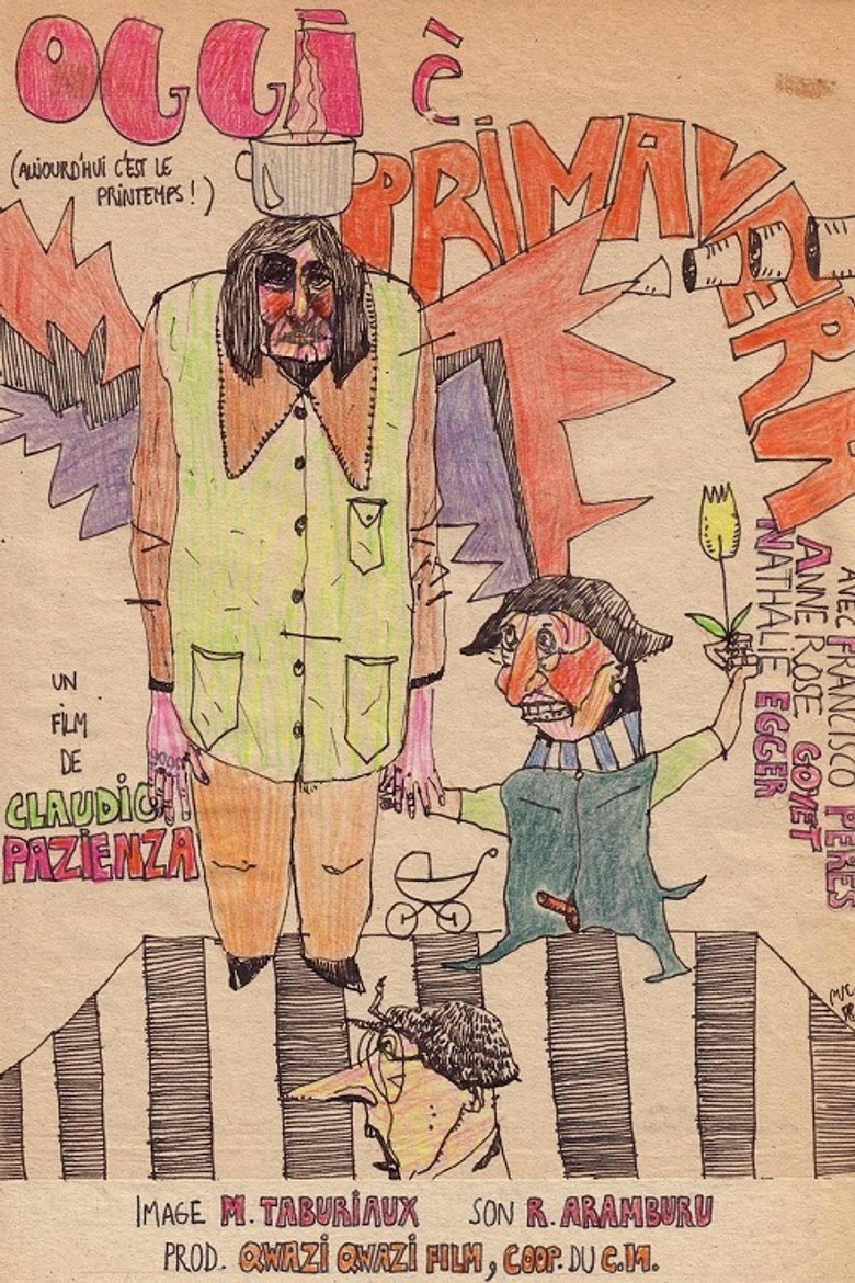 Oggi è primavera poster background