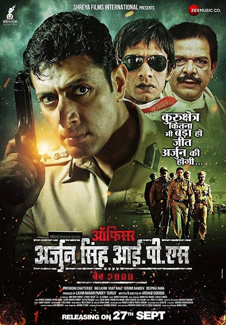 Officer Arjun Singh IPS poster background