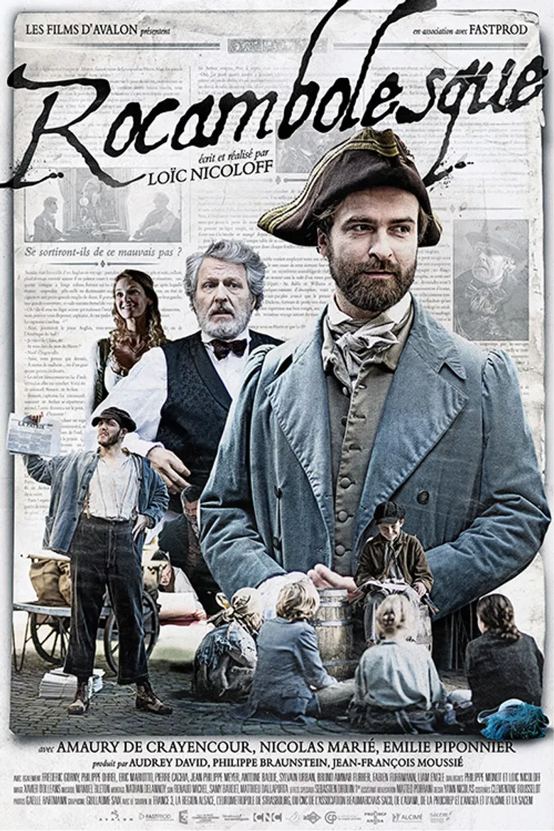 Rocambolesque poster background