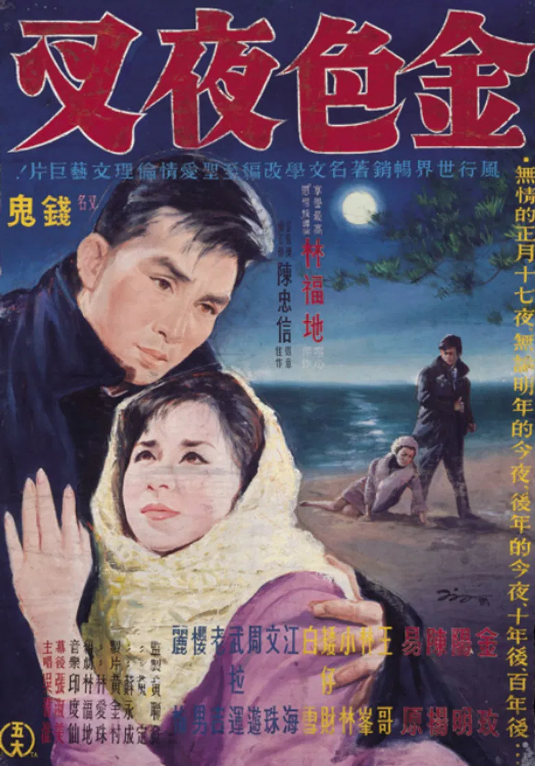 金色夜叉 poster background