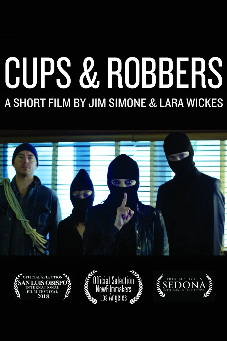 Cups & Robbers poster background