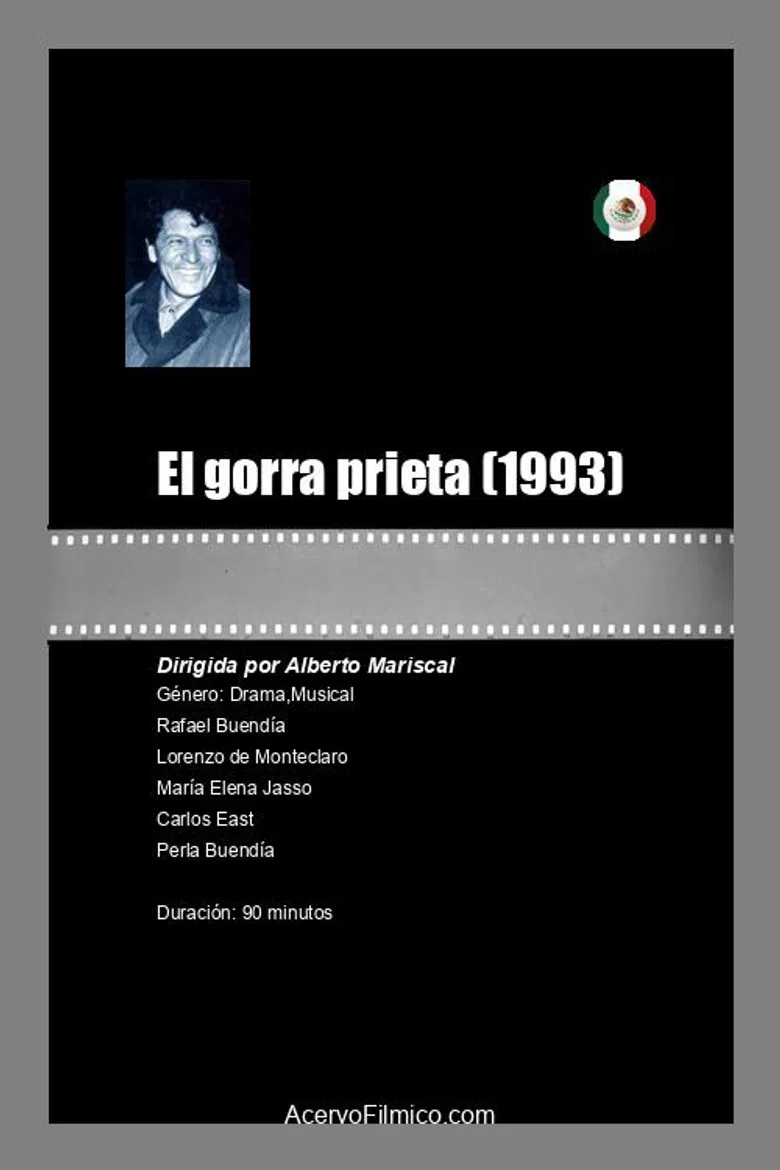 El gorra prieta poster background