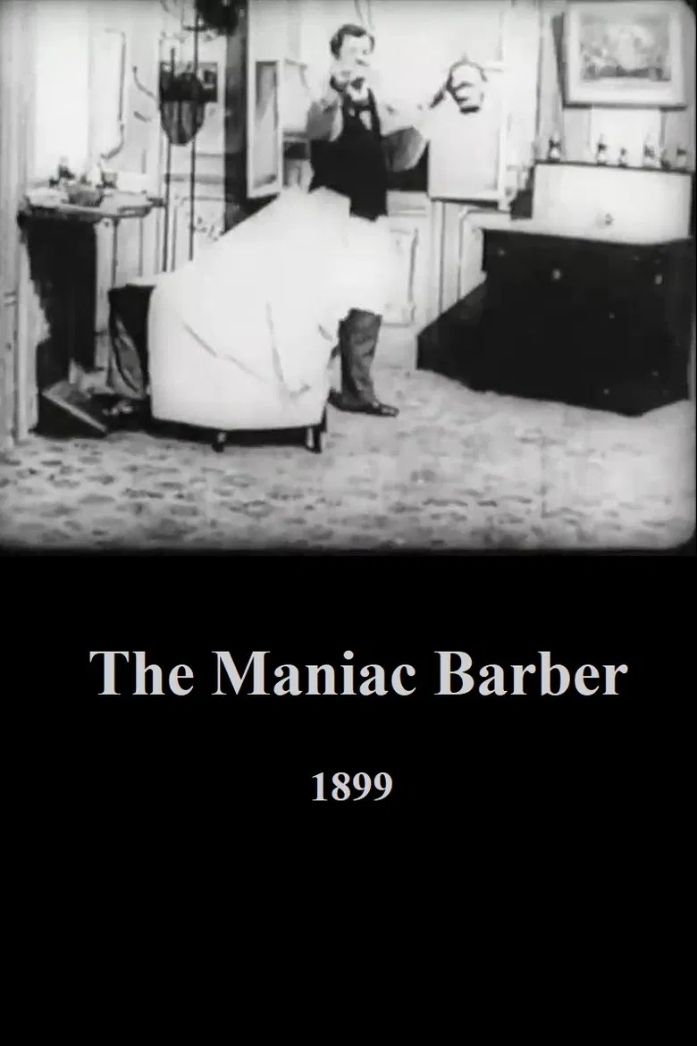 The Maniac Barber poster background