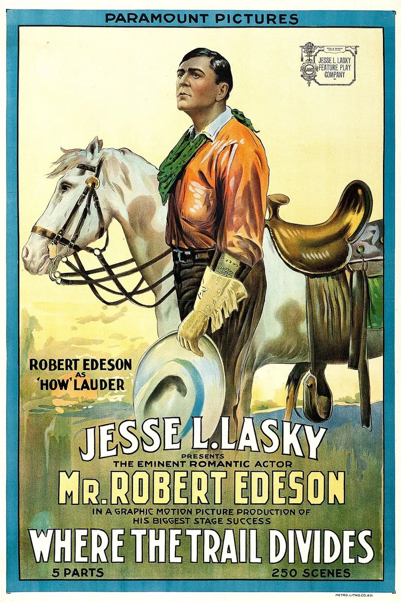 Where the Trail Divides poster background