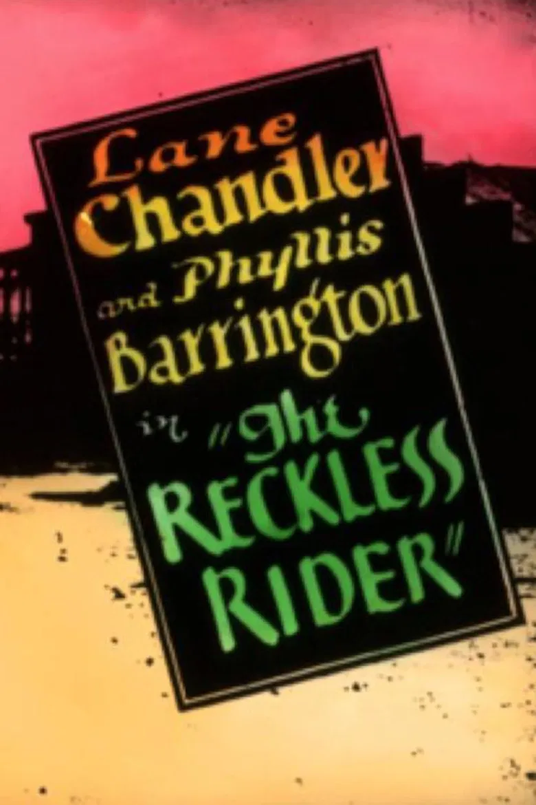 The Reckless Rider poster background