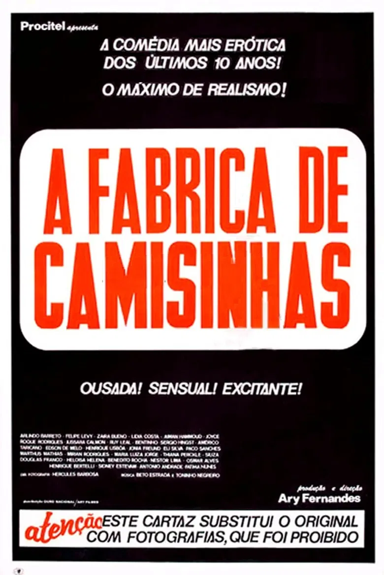 A Fábrica de Camisinhas poster background