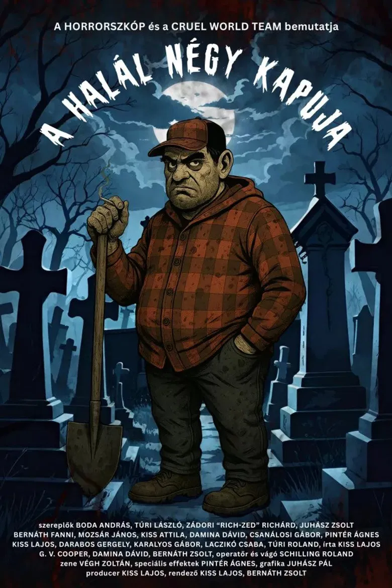 The Four Gates of Death poster background