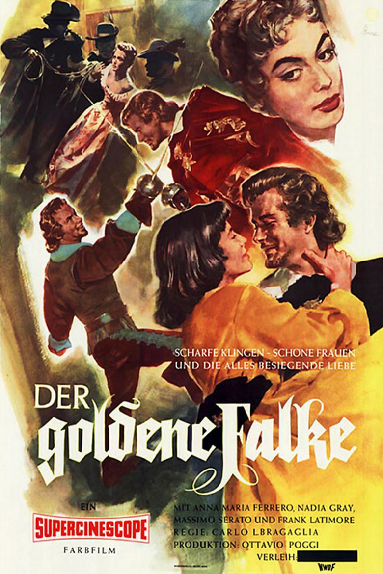 Der goldene Falke poster background