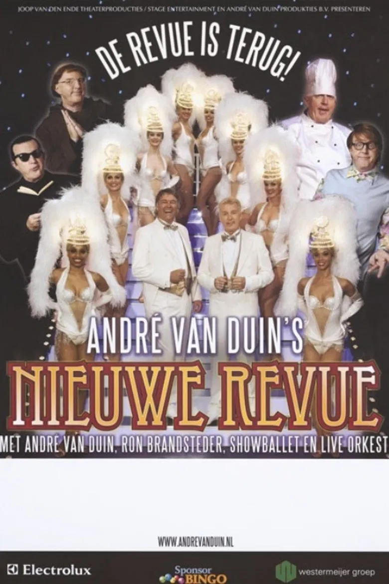 André's Nieuwe Revue poster background