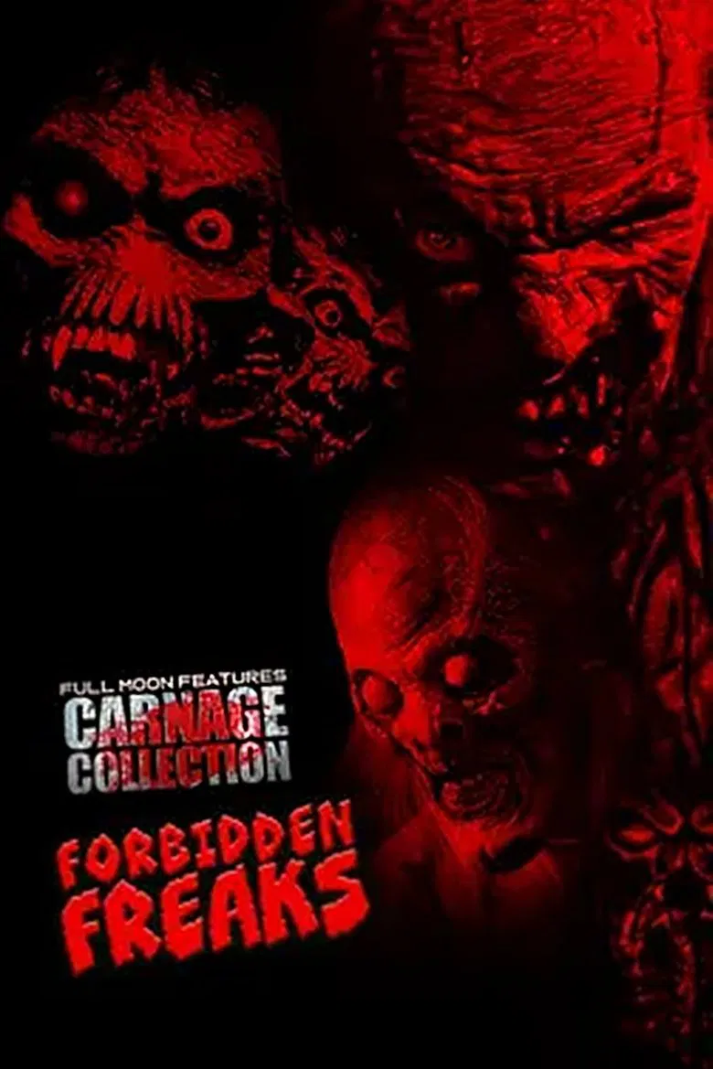 Carnage Collection: Forbidden Freaks poster background