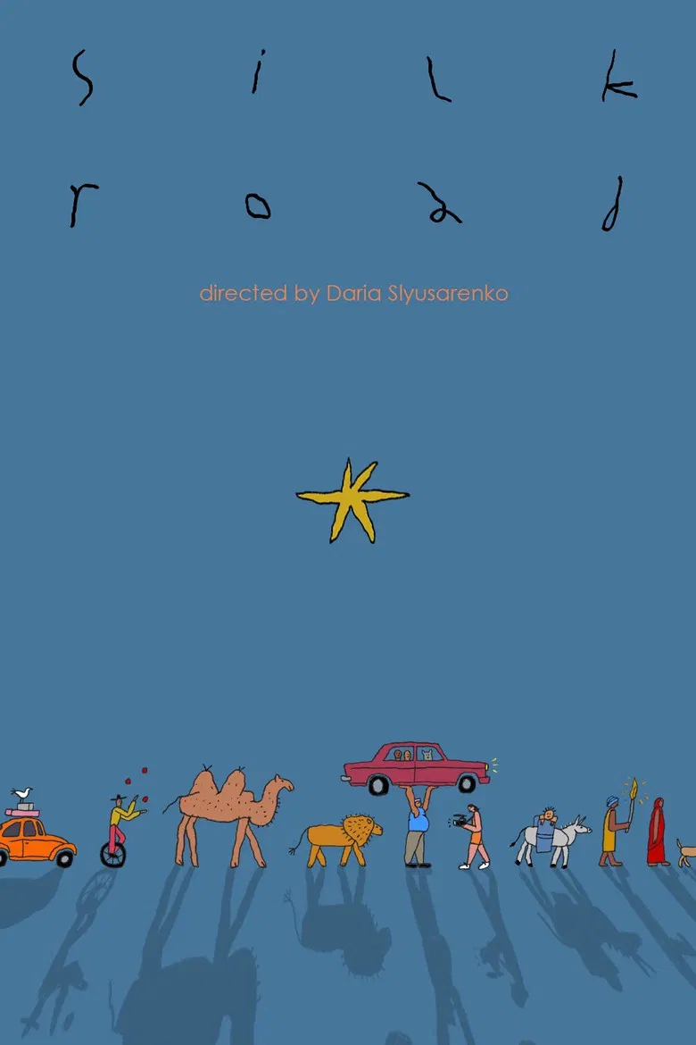 Silk Road poster background