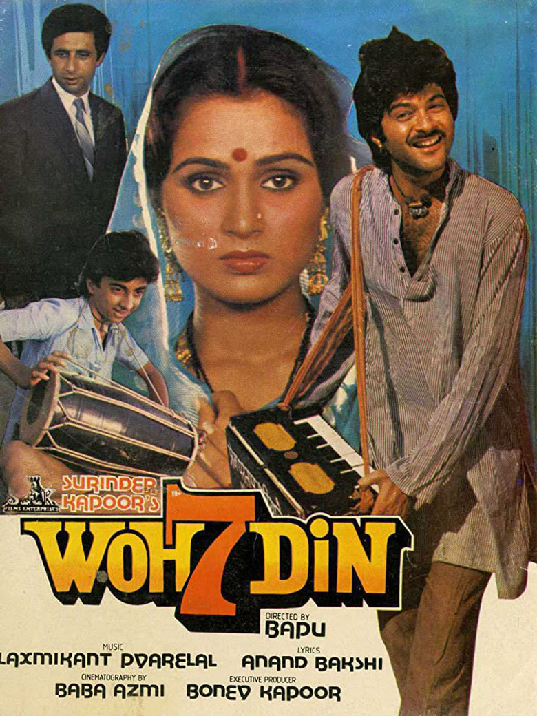 Woh 7 Din poster background