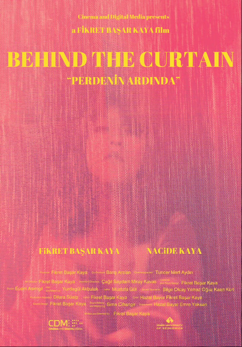 Behind The Curtain poster background