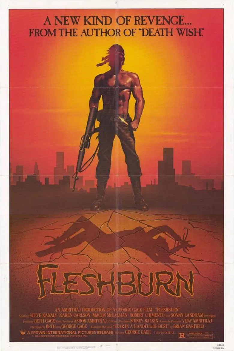 Fleshburn poster background