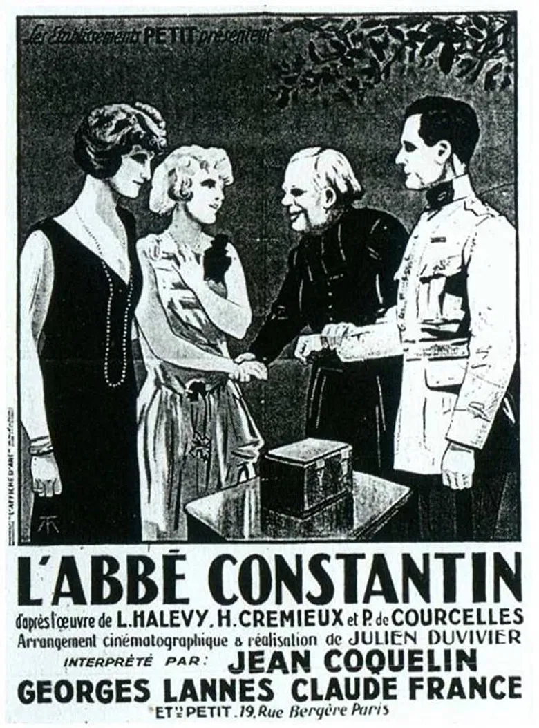 L'Abbé Constantin poster background