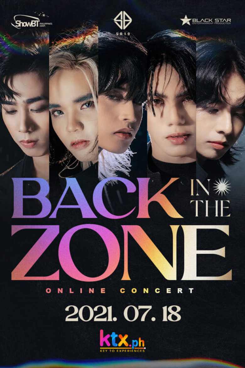 SB19 Back in the Zone: Online Concert poster background