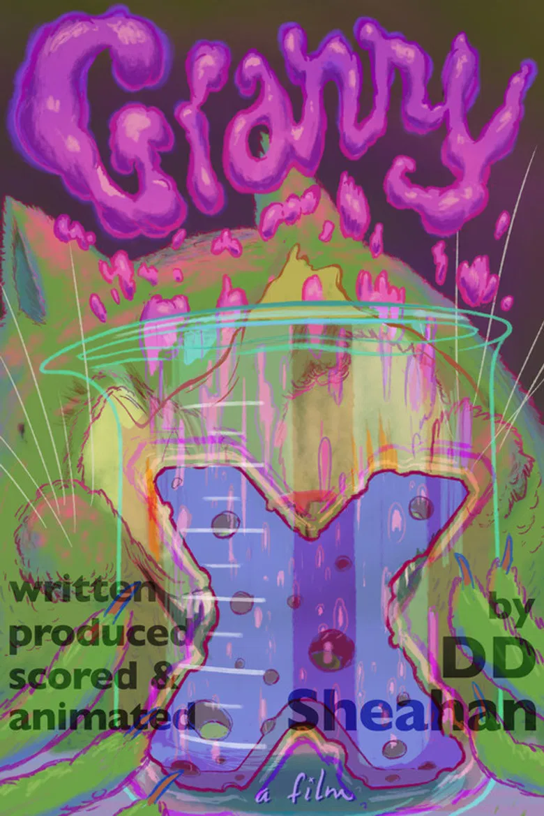 Granny X poster background