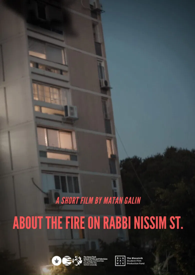 About The Fire On Rabbi Nissim Street poster background