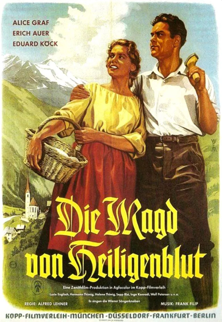 Die Magd von Heiligenblut poster background