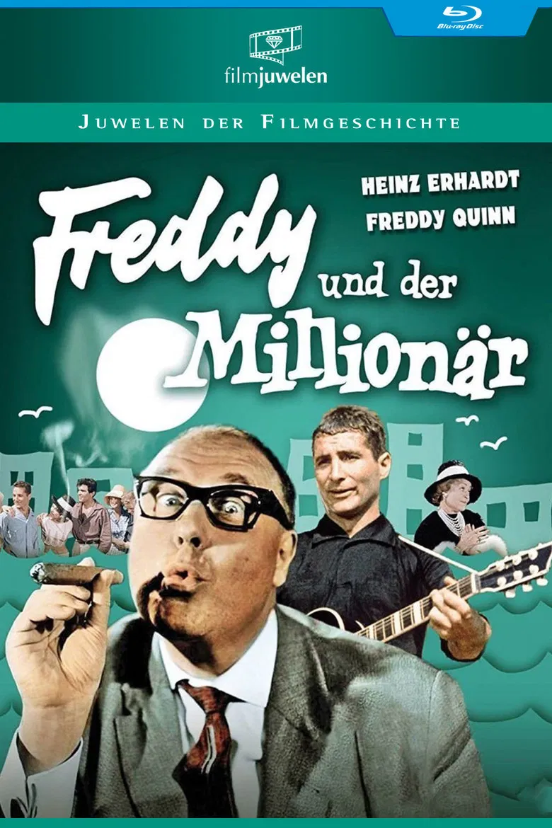 Freddy and the Millionaire poster background