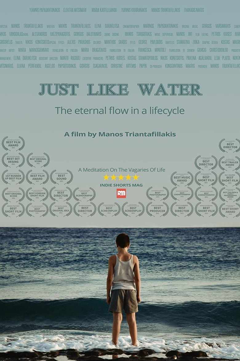 Just Like Water poster background