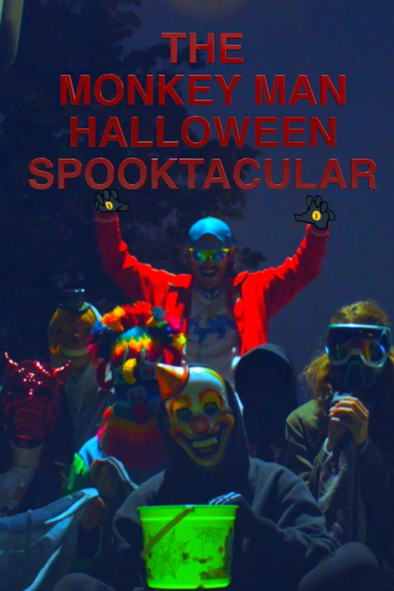 The Monkey Man Halloween Spooktacular poster background