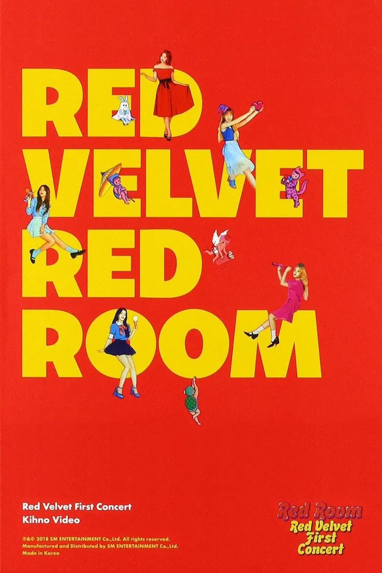 Red Velvet "RED ROOM" In Japan - Documentary poster background