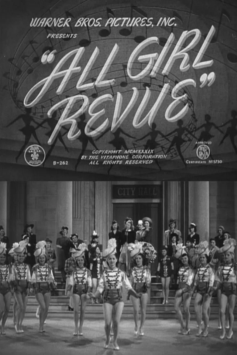 All Girl Revue poster background