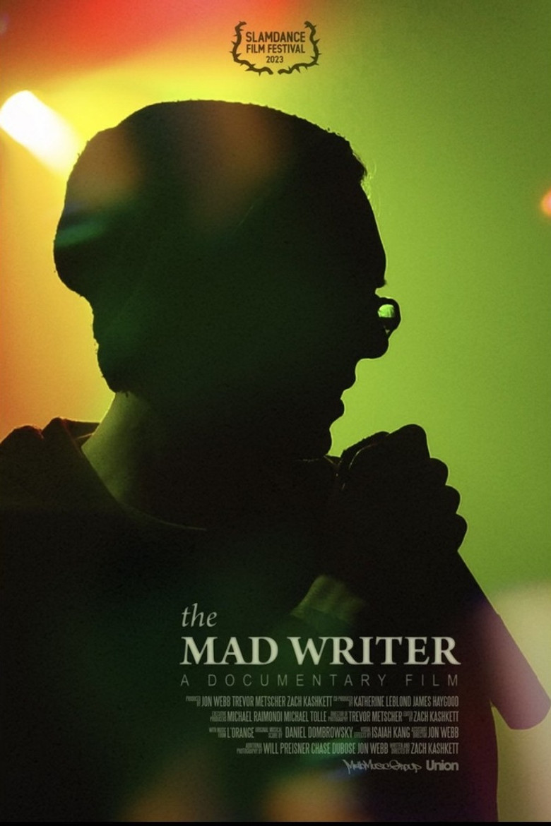 The Mad Writer poster background