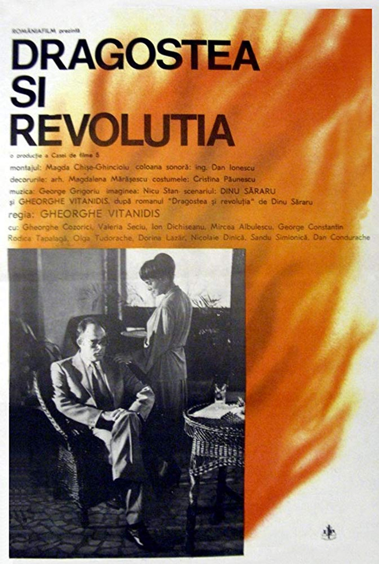 Dragostea și revoluția poster background