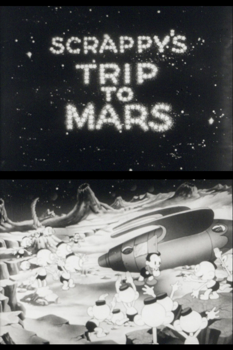 Scrappy's Trip To Mars poster background