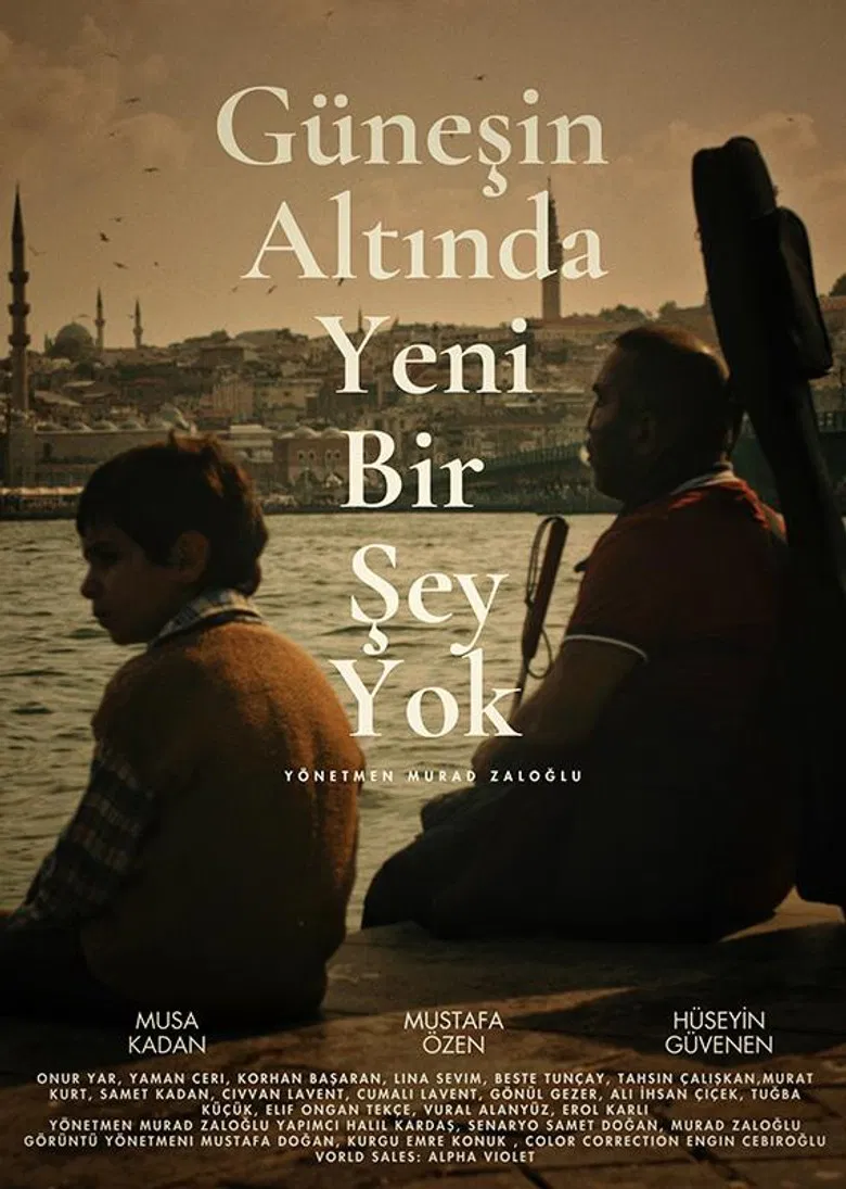 Güneşin Altında Yeni Bir Şey Yok poster background
