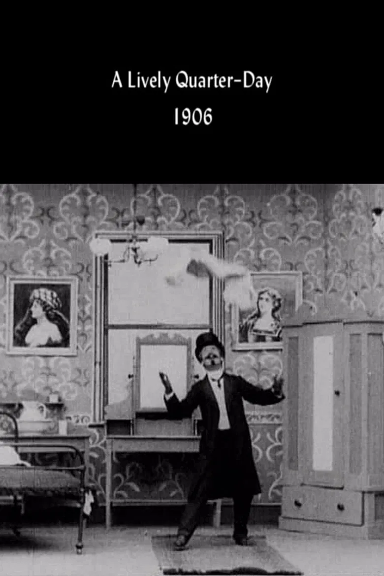 A Lively Quarter Day poster background