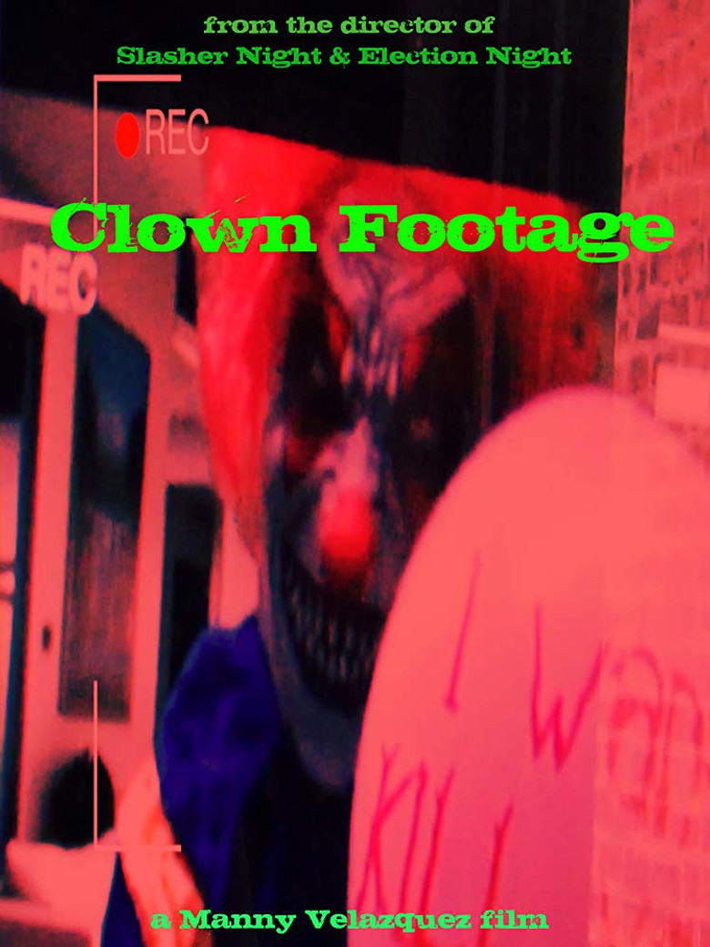 Clown Footage poster background