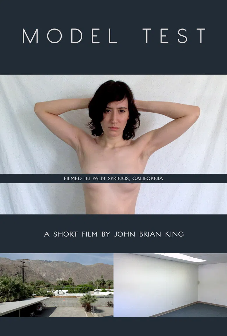 Model Test poster background