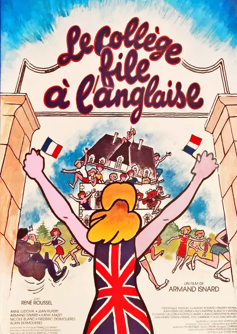 Le collège file à l'anglaise poster background