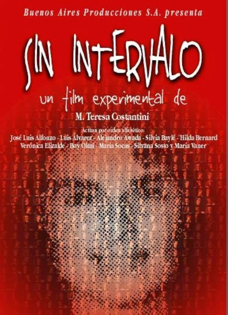 Sin intervalo poster background