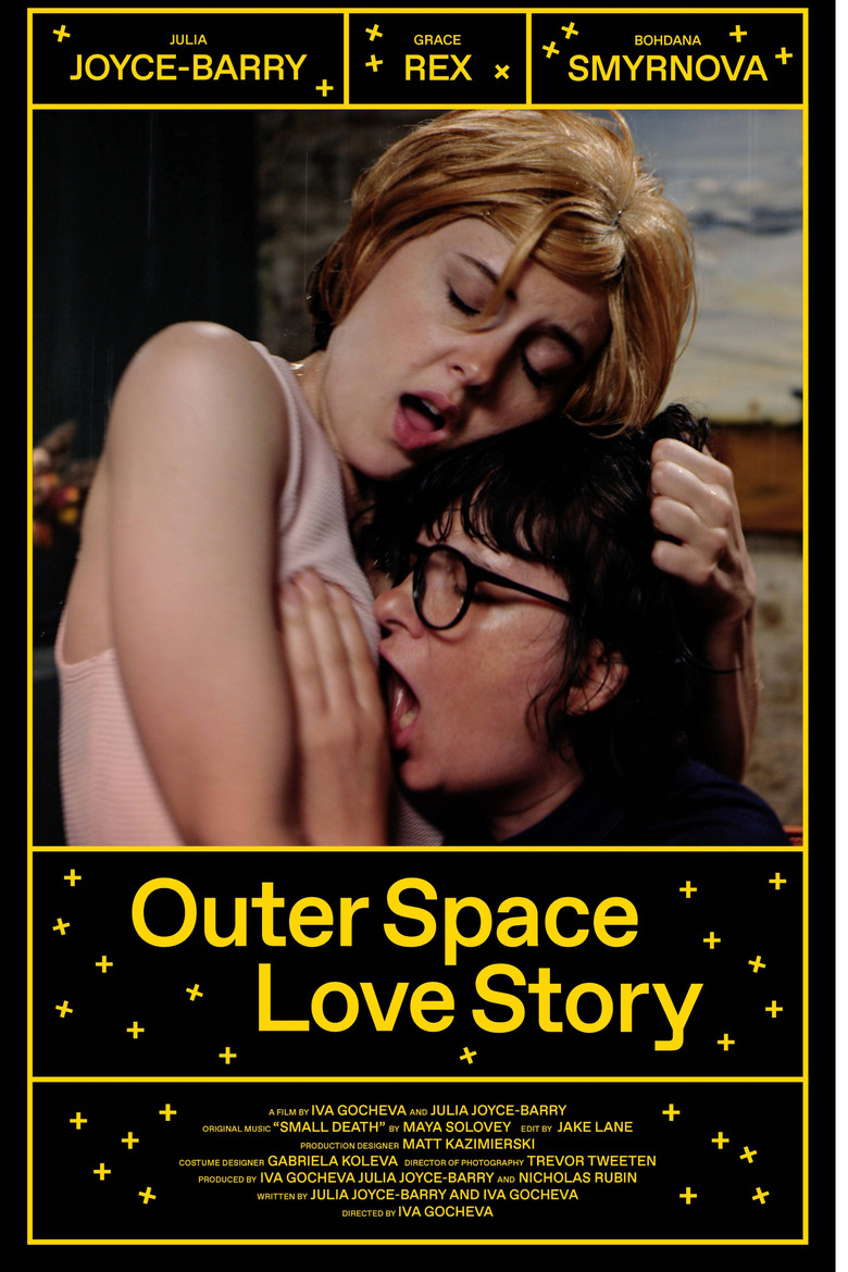 Outer Space Love Story poster background