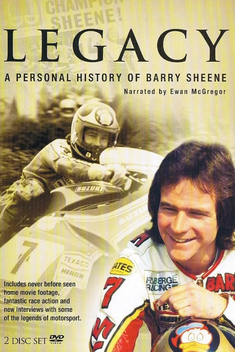Legacy: A Personal History of Barry Sheene poster background