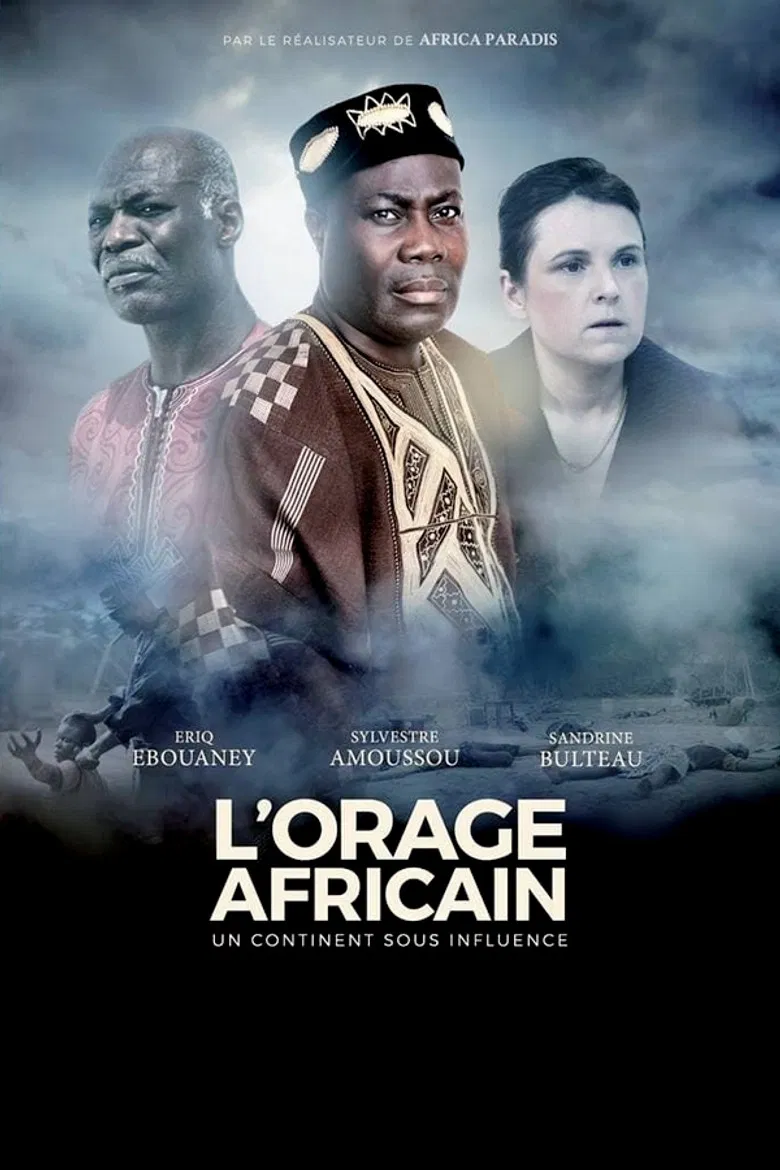 African Storm: A Continent Under Influence poster background