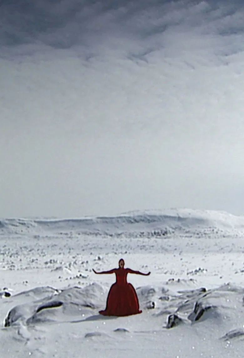 Invisible poster background