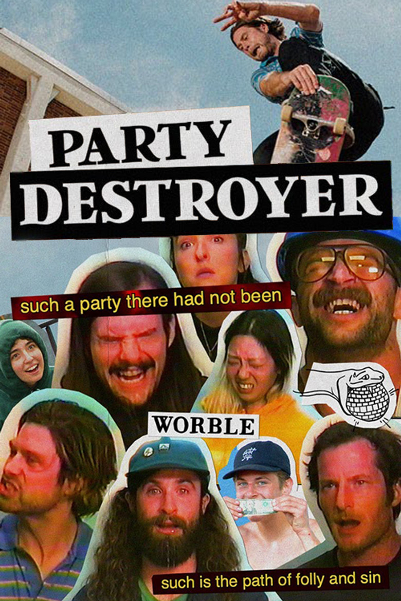 Worble and Cobra Man - Party Destroyer poster background