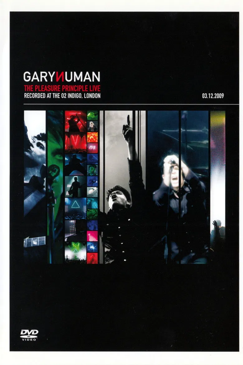 Gary Numan: The Pleasure Principle (Live): London poster background