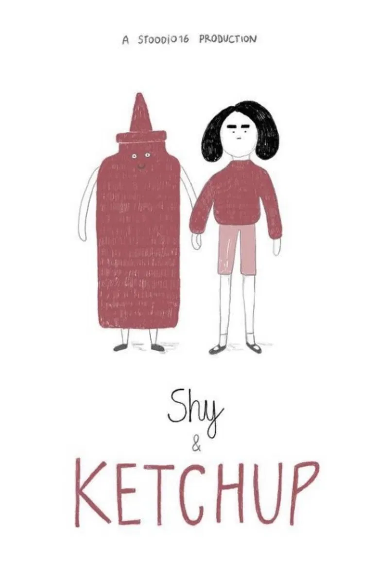 Shy and Ketchup poster background
