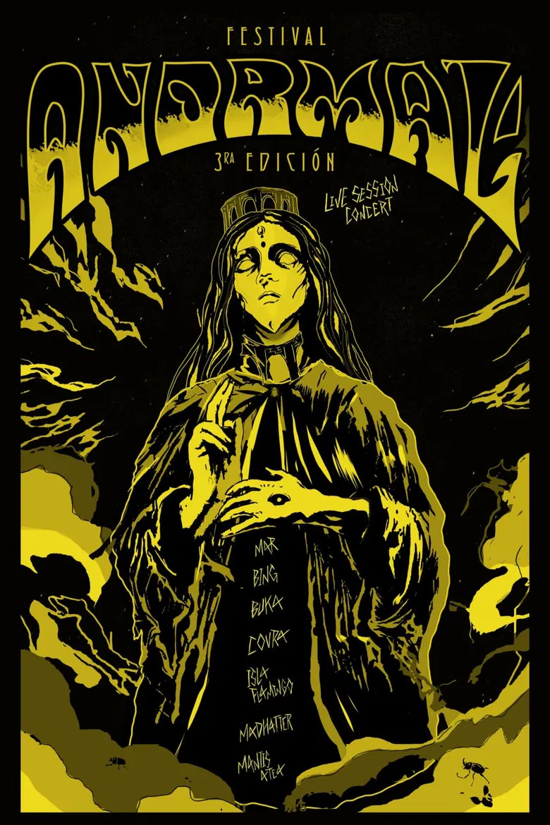 Festival Anormal 3rd edition - Live Session Concert poster background