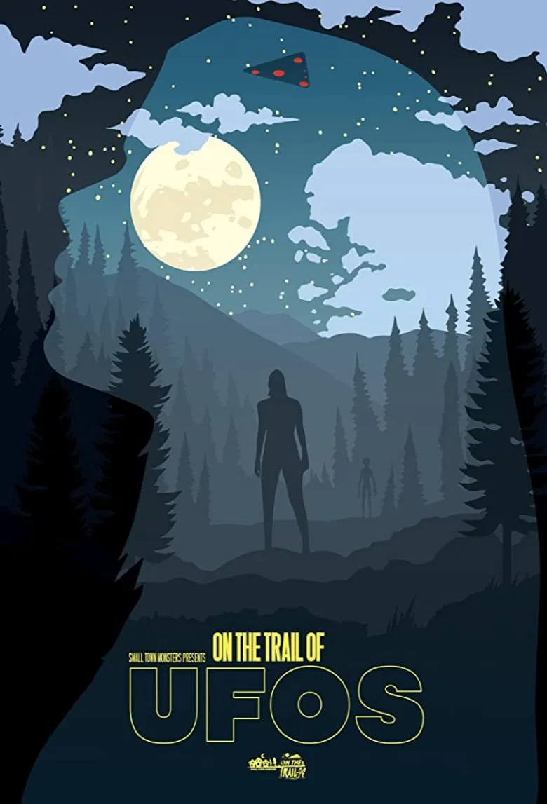 On The Trail of UFOs poster background
