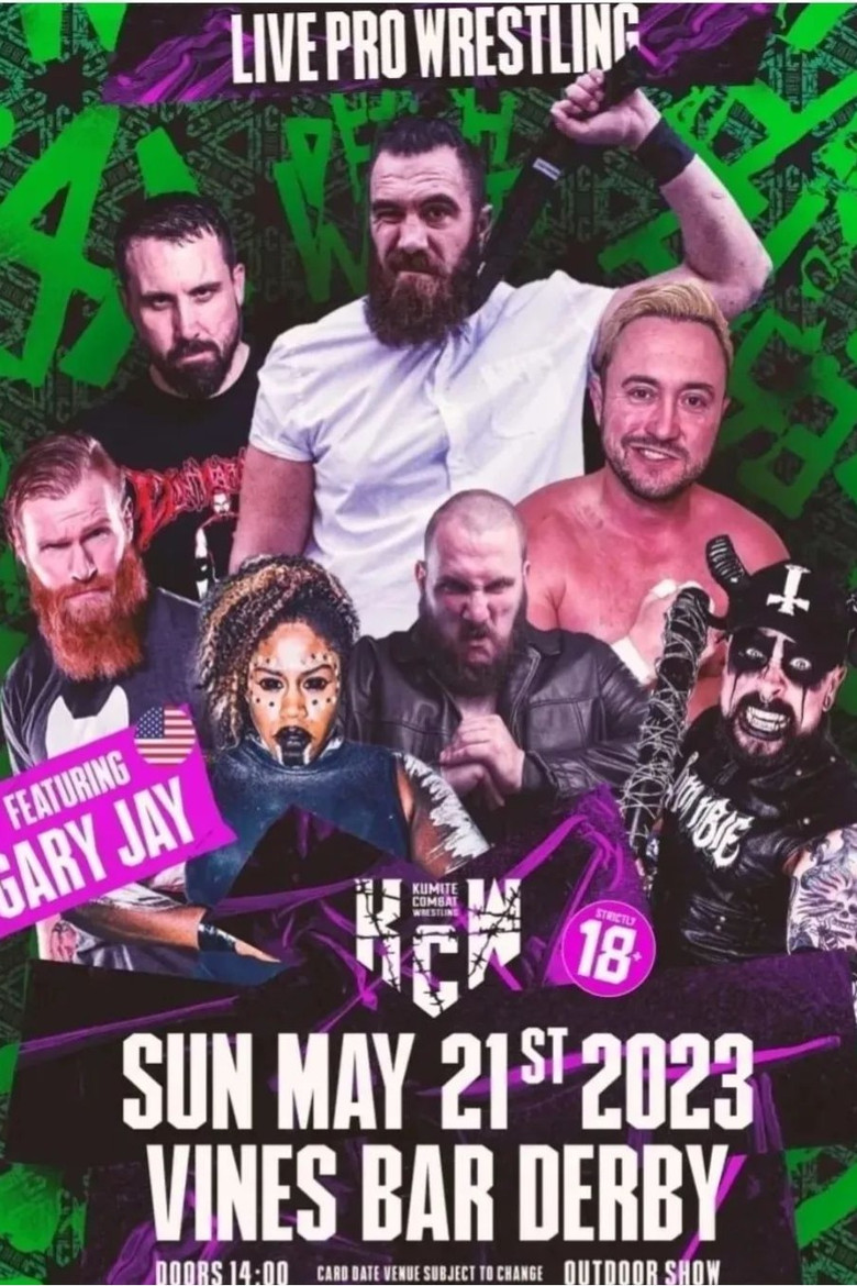 KCW: Blood and Thunder poster background